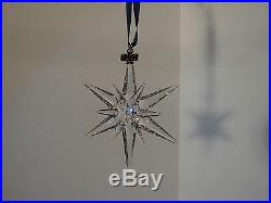 2005 SWAROVSKI CRYSTAL ANNUAL CHRISTMAS ORNAMENT STAR SNOWFLAKE RETIRED