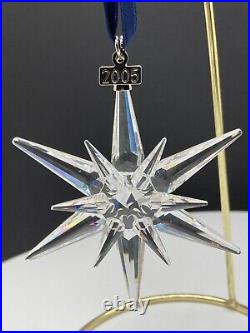 2005 Swarovski Crystal 860748 Christmas Ornament Set 9400 000 093