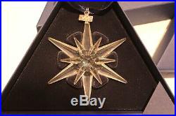 2005 Swarovski Star Crystal Christmas Ornament Rockefeller Center 680502