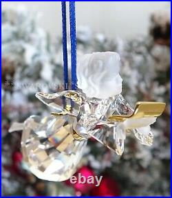 2007 Mib Swarovski Crystal Annual Angel Christmas Ornament #904989