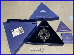 2007 Swarovski Annual Christmas Crystal Snowflake Ornament
