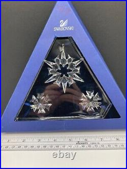 2007 Swarovski Crystal 842602 Christmas Ornament Set 9400 000 064
