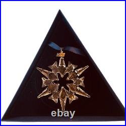 2007 Swarovski Crystal Annual Christmas Snowflake Star Ornament Large NIB withCOA