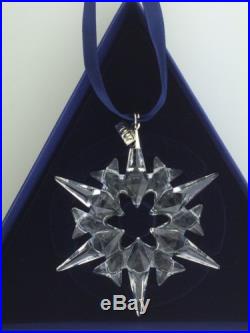 2007 Swarovski Crystal Annual Snowflake Christmas Ornament # 872200 MIB