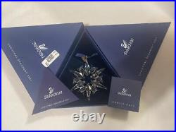 2007 Swarovski Crystal Annual Snowflake Christmas Ornament New withBoxes Cert