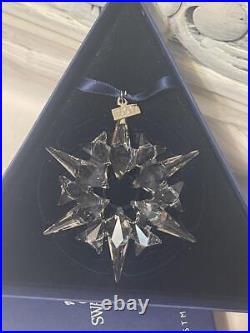 2007 Swarovski Crystal Annual Snowflake Christmas Ornament New withBoxes Cert