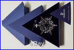 2007 Swarovski Crystal Christmas Tree Snowflake Star Ornament Collectible Art