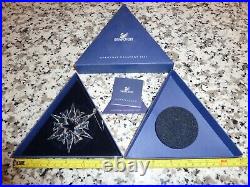 2007 Swarovski Crystal Snowflake Ornament with original box