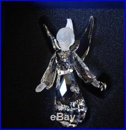 2008 Mib Swarovski Crystal Annual Angel Christmas Ornament #939734