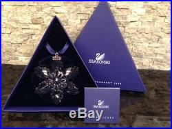 2008 NEW Swarovski Crystal Large Snowflake Christmas Ornament with certificate