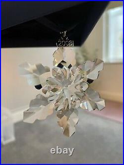 2008 Swarovski Snowflake Christmas Ornament Decoration