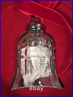 2009 Waterford Crystal 12 Days of Christmas 10 Lords A-Leaping Bell Ornament