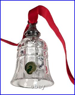 2009 Waterford Crystal 12 Days of Christmas 10 Lords A-Leaping Bell Ornament