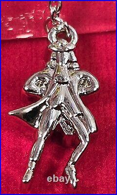 2009 Waterford Crystal 12 Days of Christmas 10 Lords A-Leaping Bell Ornament