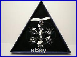 2010 Swarovski Crystal Annual Snowflake Christmas Ornament Retired with Box & COA