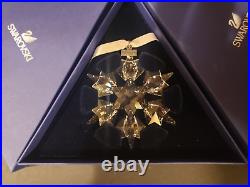 2010 Swarovski Crystal Snowflake Christmas Ornament Item 1041301 NIB No COA