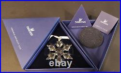 2010 Swarovski Crystal Snowflake Christmas Ornament Item 1041301 New in Box