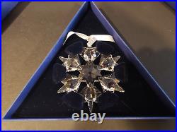 2010 Swarovski Crystal Snowflake Christmas Ornament Item 1041301 New in Box