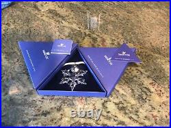 2010 Swarovski Large Annual Snowflake Christmas Ornament NEW IN BOX