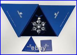 2010 Swarovski Large Annual Snowflake Christmas Ornament NIB with certificate