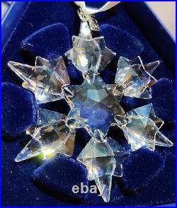 2010 Swarovski Large Snowflake STAR Annual Christmas ORNAMENT