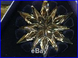 2011 NEW Swarovski (20 Years) Crystal Christmas Ornament with certificate