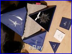 2011 Swarovski 20 Years Crystal Christmas Tree Star Ornament Collectible New