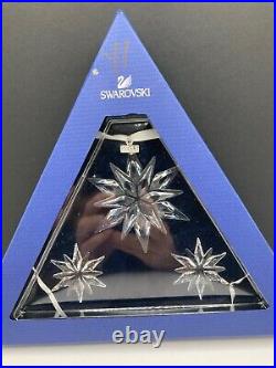 2011 Swarovski Crystal 1092039 Christmas Ornament Set 9400 000 327