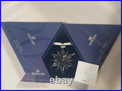 2011 Swarovski Crystal Annual Snowflake Christmas Ornament New Box Cert 20th Ann