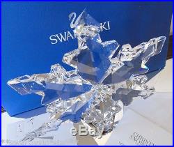 2012 NIB SWAROVSKI 10 CRYSTAL CHRISTMAS SNOWFLAKE ORNAMENT LIMITED #1165310