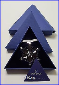 2012 Swarovski Crystal Christmas Tree Snowflake Star Ornament Collectible Art