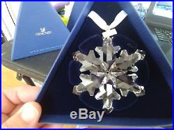 2012 Swarovski Crystal Snow Flake Christmas Ornament-nib
