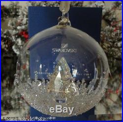2013 NIB SWAROVSKI CRYSTAL ANNUAL CHRISTMAS BALL ORNAMENT 1ST EDTION #5004498