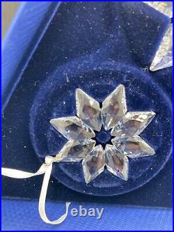 2013 Swarovski Crystal 5004492 Christmas Ornament Set 9400 000 456