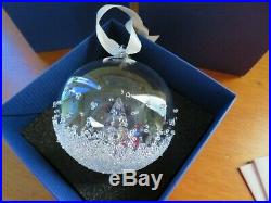 2013 Swarovski Crystal Annual Christmas Ball Ornament Tree Nib 5004498