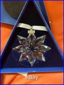 2013 Swarovski Crystal Christmas Ornament Star Snowflake