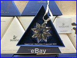 2013 Swarovski Crystal Christmas Tree Star Ornament Collectible COA & Box Mint