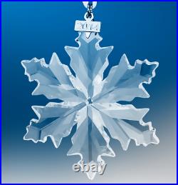 2013201420152016 SwarovskiSnowflake STAR Annual Christmas ORNAMENTset/4NIB