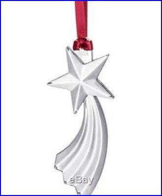 2014 Orrefors Crystal Christmas shooting star ornament #64908/20 NIB $50