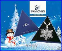2014 SWAROVSKI CRYSTAL Annual Edition CHRISTMAS ORNAMENT Snowflake Star LARGE