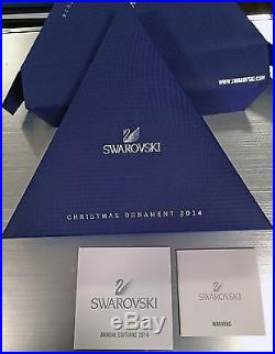 2014 SWAROVSKI CRYSTAL Annual Edition CHRISTMAS ORNAMENT Snowflake Star LARGE
