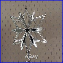 2014 Swarovski Christmas Star Tree Topper Crystal #5064262 Nib