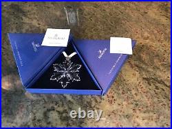 2014 Swarovski Large Annual Snowflake Christmas Ornament NEW IN BOX