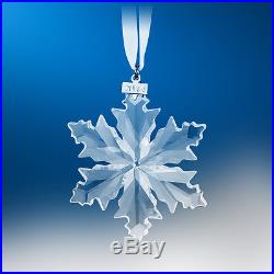 2014 Swarovski Snowflake Christmas Ornament #5059026 Bnib Crystal Star Save$ F/s