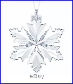 2014 Swarovski Snowflake Christmas Ornament #5059026 Crystal Star