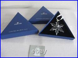 2015 Swarovski Crystal Christmas Ornament 3 Snowflake 5099840