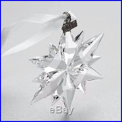 2017 Annual Edition Christmas Ornament Star XMAS Snowflake Crystal Decor 2.79 in