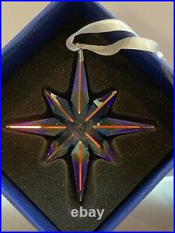2017 Large Swarovski Crystal Christmas Star Ornament With Square Box And Sleeve