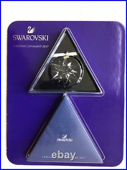 2017 Swarovski Large STAR Crystal Snowflake Xmas Ornament Annual Edition SEALED