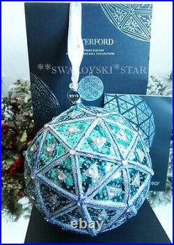 2018/2019 Mib Waterford Annual Times Square 7 Masterpiece Ball Ornament